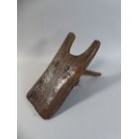 A 19th Century Country Made Primitive Wooden Boot Jack.