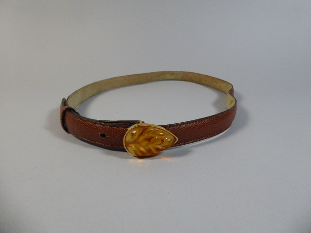 A Lalique Belt.