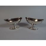 A Pair of Georgian Silver Salts, London 1797,