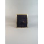 A Large Rectangular Silver Photo Frame with Easel Back, Sheffield 2000.
