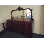 A Victorian Mahogany Mirror Back Sideboard for Restoration,