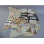 A Large Collection of Edwardian Letters with Stamps and One Victorian Penny Red