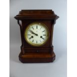 A 19th Century Walnut Cased Bracket Clock, Eight Day Movement,