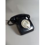 A Vintage Black Telephone