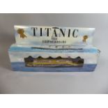 A Boxed Tin Plate Model of Titanic The Ship of Dream,