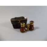 A Pair of 19th Century Cased Opera Glasses