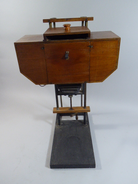 A Large Early 20th Century Photographic Enlarger by J Lancaster and Sons Ltd, Birmingham.