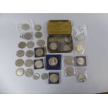 A Collection of British Crowns and Other Coins