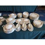 A Collection of Paragon Country Lane Dinner Wares to Include Thirteen Side Plates,