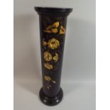 A 19th Century Painted Tin Tole Ware Pedestal. Probably Pontypool, Wales.