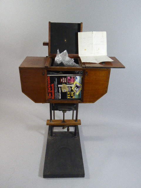 A Large Early 20th Century Photographic Enlarger by J Lancaster and Sons Ltd, Birmingham. - Image 2 of 2