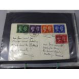 An Album Containing a Range FF First Day Covers from 1940 Centenary to 1967 Paintings Includes