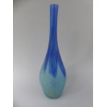 A Studio Glass Vase by Daum, Nancy, France.