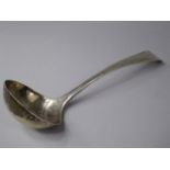 An Early Georgian Silver Ladle. Monogrammed L to Handle.