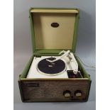 A Vintage Dansette Tempo Record Player