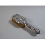 A Silver Mounted Hair Brush