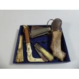 A Collection of Vintage Pen Knives, Hunting Knives,