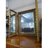 A Mid 20th Century Triple Dressing Table Mirror,
