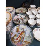 A Collection of Twelve Decorated Oriental Plates