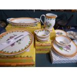 A Large Collection of Portmeirion Alfresco Pomona China to Include Dinner Plates, Side Plates,