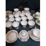 A Collection of Royal Albert Country Lane Teawares to Include Fourteen Cups, Sixteen Saucers,