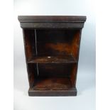 A 19th Century Shelved Cabinet,