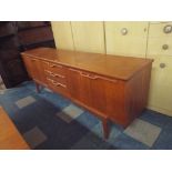 A 1970's Teak Side Board,