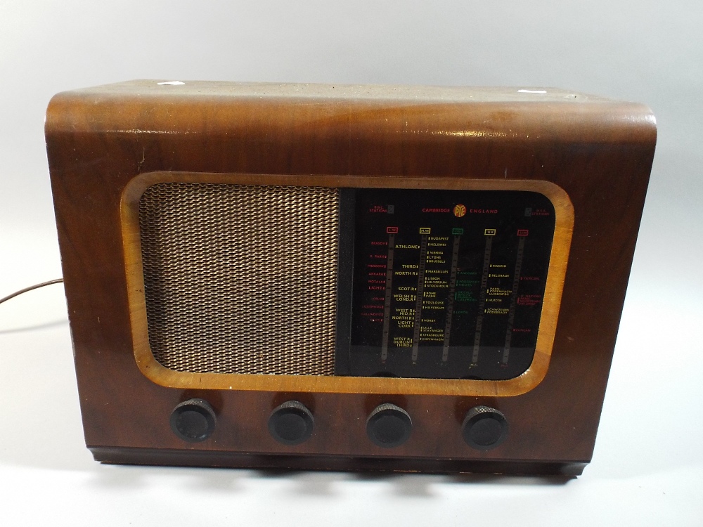 A Vintage Pye Radio,