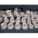 A Large Collection of Eternal Bow Tea and Coffee Wares
