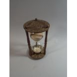 A Large Brass Hourglass,