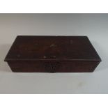 An 18th Century Mahogany Artists Box with Fitted Interior,