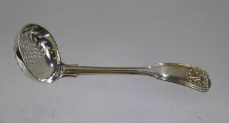 A Silver Victorian Sugar Sifter, London hallmark, dated 1865, mm EE, approx 40 gms.