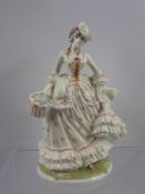 A Limited Edition Royal Worcester Figurine from the Song of Spring Series, entitled 'Follow the Sun'