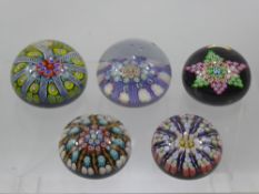 A Miscellaneous Quantity of Paper Weights, including Strathearn dated 1987, 1989, together with
