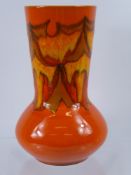 A Poole Pottery Vase, the vase having impressed marks to base, approx 84 AW and signed to base,