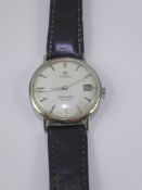 A Gentleman's Stainless Steel OMEGA 'Seamaster De Ville' Mechanical Wrist Watch. The watch having