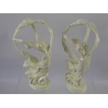 A Pair of Royal Worcester Dancing Figurines, marked "Spirit of the Dance", limited edition of