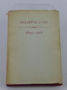 Deloitte & Co 1845-1956, printed by Deloitte, Plender, Griffiths & Co University Press Oxford, 1958.