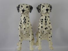 A Pair of Beswick Fireside Dalmations, nrs 2271, approx 36 cms high.