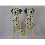 A Pair of Beswick Fireside Dalmations, nrs 2271, approx 36 cms high.
