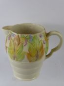 A Clarice Cliff Water Jug, approx 20 gms