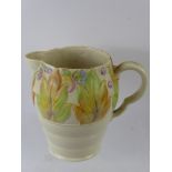 A Clarice Cliff Water Jug, approx 20 gms