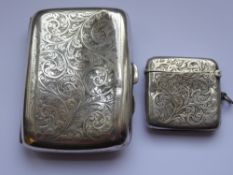 A Gentleman's Silver Cigarette Case