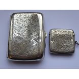 A Gentleman's Silver Cigarette Case