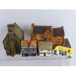 Miscellaneous Model Cottages, including David Winter Stratford House, Malcolm Cooper Ye Olde Spotted