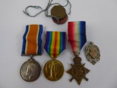 A Group of WWI Medals, awarded to 703 Sjt. J W Sampson RFC including 1914-18 Medal, The Great War