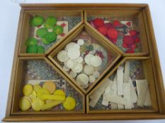 A Backgammon Game, signed Gavarnie le 21 Mai, 1914.