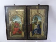 Late 19th/Early 20th Century Colour Print, after Hans Memling Triptych 'The Adoration of the Magi,