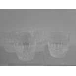 Six Waterford Crystal 'Colleen' Water Glasses.