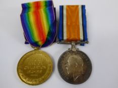 Two WWI Medals, awarded to 4658 Pte. J.J Willats 5th London Regiment, 1914-1918 medal and the George